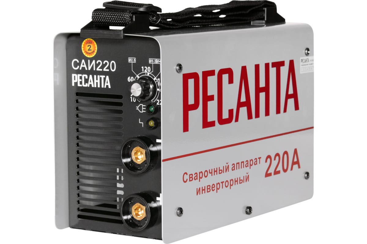 Инверторный сварочный аппарат Ресанта САИ 220 65/3 Инверторный сварочный аппарат Ресанта САИ 220 65/3