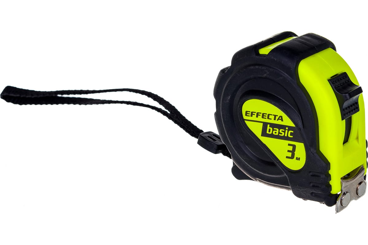 Рулетка с магнитом 3м / 19 мм EFFECTA Basic 570319 Рулетка с магнитом 3м / 19 мм EFFECTA Basic 570319